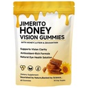 Jimerito Lutein Honey Gummies – 20mg Lutein & 4mg Zeaxanthin for Eye Health Support, Naturally Flavored Gummy, 60 Count(1 Pack)