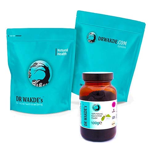 DR WAKDE's Stevia Powder - 100g (3.5oz) | Pure, Raw & Dried Powder | Natural Aroma and Freshness | Fine Powder | Vegan | Premium Grade | Nothing Added, Nothing Removed