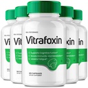 IDEAL PERFORMANCE Vitrafoxin Capsules for Sciatica, Vitrafoxin Supplement Support Pills for Nerve and Brain Health - Maximum Strength Nootropics Vitra Foxin All Natural Support Reviews (5 Pack)