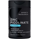 Sport Onderzoek Hoge Potentie Zink Picolineer 30 mg met biologische Kokosolie 