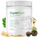 DigestSync Digestie Supplement voor Gut Health - Natuurlijke poeder voor spijsverteringsondersteuning, opgeblazen verlichting voor vrouwen & mannen, 100% natuurlijk groen poeder - 1 maand levering