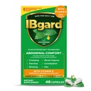 IBgard Met Vitamine D, Pepermunt Olie Capsules, Ondersteunt Immune en GI Gezondheid, 48 Capsules (exclusive)