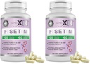 Genex Formulas Fisetin 100mg/Serving (60 Capsules) - Antioxidant That Supports Healthy Aging, Brain Wellness & Cognitive Health - Non-GMO, Gluten Free, Vegetarian - 2 Month Supply (Pack of 2)