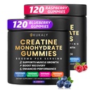 Creatine Monohydraat Gummies for Men & Women, 9000MG Creatine Gummies Sugar Free -BCAA 2:1, B12 B6 for Boost Strength, Focus & Endurance, Vegan, Non-GMO