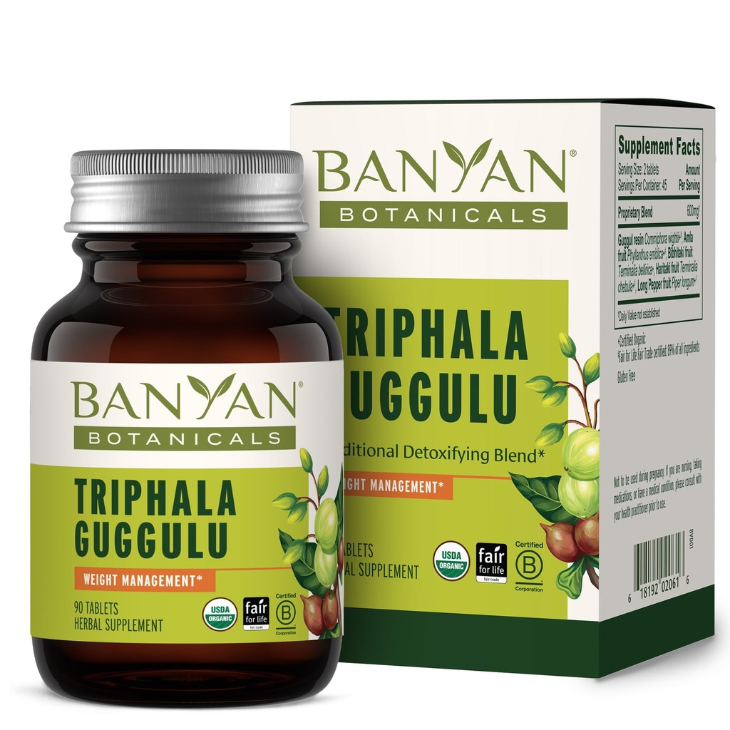 Banyan Botanicals Triphala Guggulu 