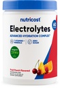 Nutricost Electrolyte Complex Powder (60 Servings, Fruit Punch) - Hydration Supplement Drink Mix met vitamines en mineralen