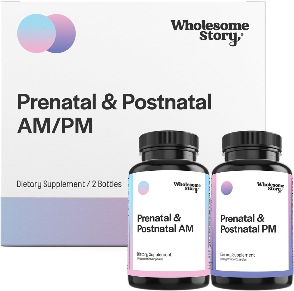 Premium Bio available Prenatale en Postnatale Vitaminen voor vrouwen met DHA, Folaat & Ijzer 
