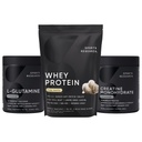 Sports Research® Recovery Matrix - Whey Isolate Protein Powder 2.1lb + L-Glutamine 10.58 Oz + Creatine Monohydrate 10.58 Oz