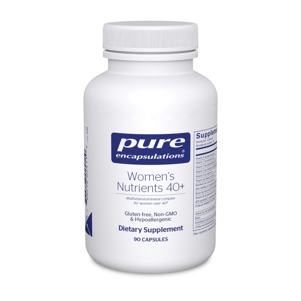 Pure Encapsulations Women's Nutrients 40+, 90 Capsules