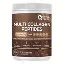 NATURE TARGET Chocolate Collagen Peptides Powder - Multi Collagen for Women with Vitamin C & Creatine, Supports Skin, Hair, Nails & Joint Health - Type I, II, III, V & X, Gluten Free, 35 Servings