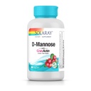 SOLARAY D-Mannose met CranActin, 60 Vegetarische Capsules