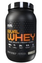 RIVAL NUTRITION Rival Whey Protein Powder I 100% of Protein from Whey I Isolate Primary Source I 24g Protein, 5.5g BCAAs Per Scoop I Recovery, Active Lifestyles (2lb, Cookies & Cream)