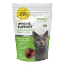 Tomlyn Immune Support Daily L-Lysine Supplement, Fish-smaak Lysine Kauwen voor Katten en Kittens, 30ct