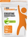 BulkSupplements.com Creatine Monohydrate Powder - Creatine Flavored Powder Supplement, Micronized - Sour Green Apple Flavor, 7g per Serving, 700g (1.5 lbs) (Pack of 1)