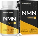 Sublingual NMN 500mg, NMN Supplement（120-Day Supply）, 99% Pure, 120 Lozenge