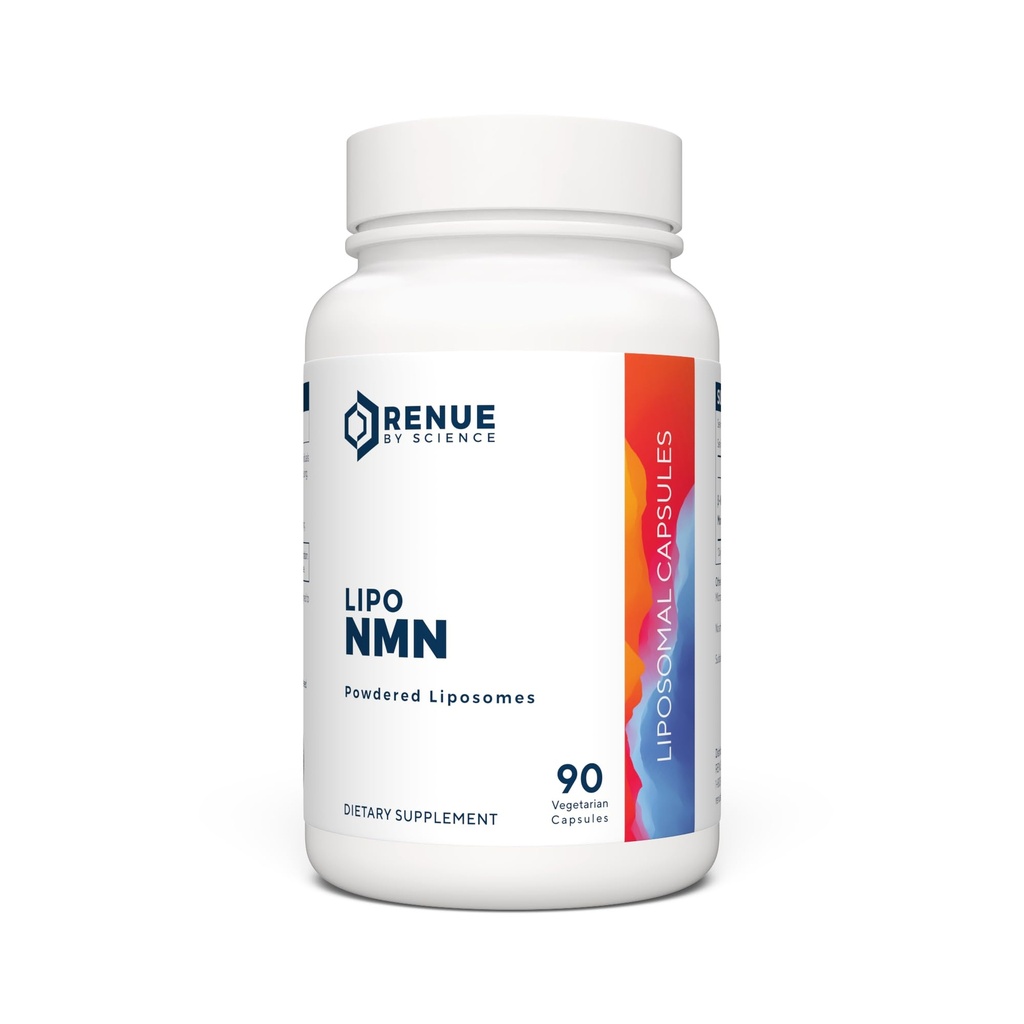 Renue By Science NMN Supplement | 90 Liposomal NMN Capsules - 500mg NMN Nicotinamide Mononucleotide per Serving | Bioavailable Formula for Increased Absorption | Manufactured in the USA