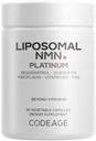 Codeage Liposomal NMN, 500mg, NAD+ Precursor, Quercetin, NSF, 90 Capsules
