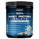 ZEBORA Whey Protein Powder, Vanilla Flavor, Grass Fed Whey Protein Isolate, 25g Protein Per Serving, Keto Friendly, 10.58 Oz, 10 Servings
