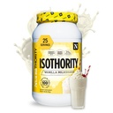 Nutrithority - Isothority Geïsoleerde Wei Proteïne Poeder met Ultra-Absorbeerbare Proteïne en BCAA's te bouwen Spier- en Versnelde Herstel, Keto Vriendelijk, Lage Carbs, Glutenvrij (Vanilla Milkshake)