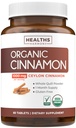 USDA Organic Ceylon Cinnamon Pillen - High Potency Ceylon Cinnamon Supplement met 1000 mg per Serving for Full Body Antioxidant Support - Vegan Non-GMO cGMP Made & Lab Geverifieerd (1 maand aanbod)