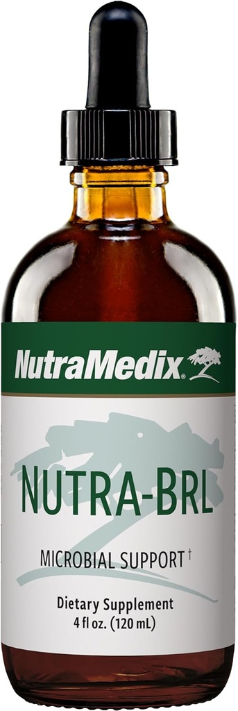 NutraMedix Nutra-BRL - Immune Support Supplement met Samento Bark, Stevia Leaf en Banderilla Bark voor Immune Defense + Microbial Support (4 oz)
