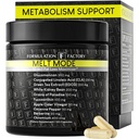 Formulatie Factory Metabolisme Booster - Smeltmodus Natuurlijke Thermogene Ondersteuning met Glucomannan, L-Carnitine en Green Tea Extract - Geavanceerde Zachtheid en Energie - 120 Capsules, 2 maanden levering