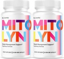 (2 Pack) Mitolyn Capsules - Mitolyn, Mitolyn Advanced Formula Pills, Mitolyn Supplement, Mito Lyn, Mito Lyn Pills, Mitolyn Support, Mitolyn Pill, Mitolyn Supplement Pills, 120 Capsules voor 2 maanden