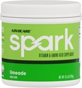 AdvoCare Spark - Energy Drink Mix - Vitamin & Amino Acid Supplement - Supports Energy & Focus - Portable Immune Support - Sugar-Free - Limeade (10