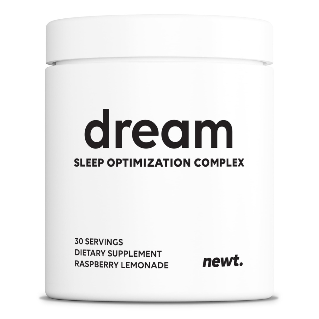 Dream Sleep Aid Powder | Magnesium L-Threonate, Apigenin & Theanine | 2400mg 7-Ingredient Non-Habit Forming and Natural Sleep Aids for Adults | Deep Sleep Super Calm & Stress Relief - 30 Day Supply