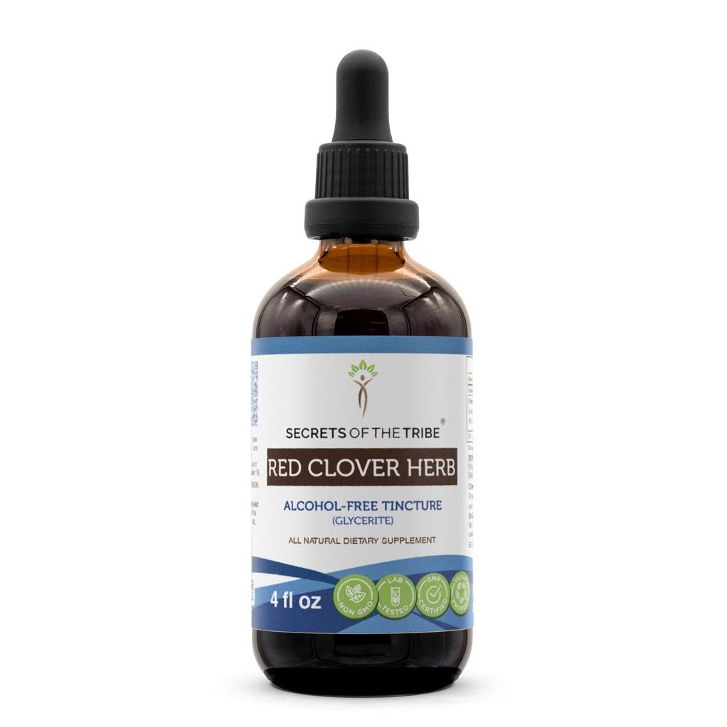 Red Clover Herb USDA Organic Tinctuur 