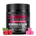 EAA Gummies - 2:1:1 BCAA Formule (8300mg) - Essentiële Aminozuren voor spierherstel & endurance - Non-GMO, Glutenvrij, Suikervrij, Vegetarisch, Raspberry Flavor - 90 Tel.