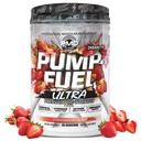 PMD Sports Pump Fuel Ultra Krankzinnigheid - Premium Pre-workout Poeder & Muscle Pump, Grotere Focus, Endurance & Recovery, Premium Creatine, Arginine & Beta Alanine - Aardbei Slam (30 Servers)