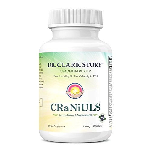 Dr Clark Store CraNiULS (Multi Vitamine & Mineraal), 520 mg 150 Gelatine Capsules