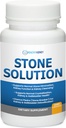Stone Solution Capsules- Natuurlijke Oplosser, Niersteen Ondersteuning & Nierreiniger, 60 Servings + Bio Fiber, Nier Reiniging Detox & Repair - Restoratieve Nier Ondersteuning & Niersupplement, 2.5LBS