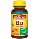 Nature Made Vitamin B12 1000 mcg, Makkelijk te nemen vitamine B12 Sublinguale tabletten voor energiemetabolisme Ondersteuning, 150 Sugar Free Fast Solution Tablets, 150 Day Supply