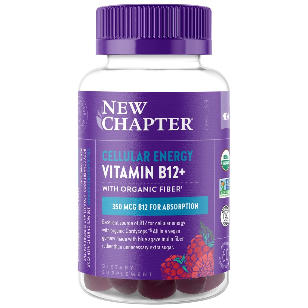Nieuw Chapter® Biologische Vitamine B12+ Gummies 