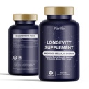Premium Urolithin A Supplements 250 mg - Maximum Strength Cellular Energy Support - NAD+, Vegan Anti-Aging Formula. Supplements for Women Men - 120 Capsules