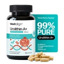Urolithin A Supplement 1000mg 180ct - 99% Pure Advanced Urolithin A+ with CoQ10 & Vitamin D3, Promotes Muscle Strength, Energy & Healthy Aging with Mitochondrial & Cellular Support (Pack of 2)
