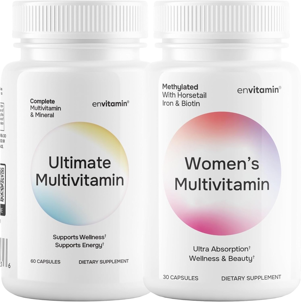 Multivitamine en ultieme multivitaminebundel voor vrouwen (2 producten)