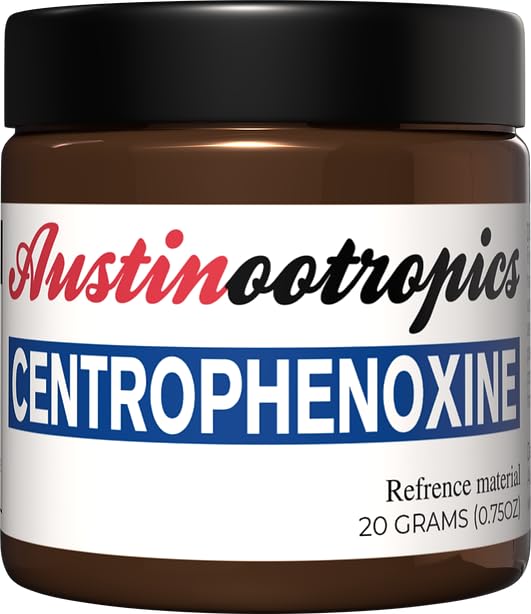 Austinootropics Centrophenoxine, 20 Grams Cognitive Enhancement Supplement, Brain Health Support, Memory and Focus Nootropic