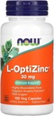 Nu Voedingsmiddelen: L-Optizink Immuun Ondersteuning 30 mg, 100 Caps (2 verpakkingen)