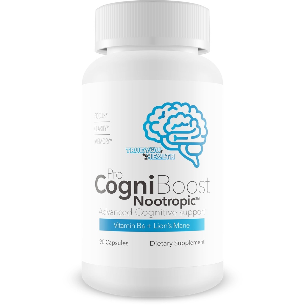 Pro Cogni Boost Brain Supplement - Top Geheugen & Clarity Blend - Onze beste Pro Cogni Boost Nootropic Geformuleerd voor algemene hersengezondheid & functie - Denk Cearly met Pro Cogniboost Brain Supplement
