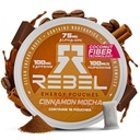 Rebel Nootropic Energy Cafeïnezakken (Cinnamon Mocha) • 100mg Cafeïne • Alpha GPC • Huperzine A & Essentiële Vitaminen • Sugar-Free • Coconut Fiber Technology • 15 zakjes per blik (verpakking van 1)