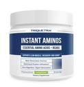 Instant Aminos - EAA+BCAA - 10 Essential Amino Acids Supplement, Rapid Absorptie, Zero Digestie - Ondersteunt Lean Muscle, Recovery & Aging - 321% DIAAS Proteïne Score - Lemon Lime (30 Servings)
