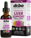 Lever Reiniging Detox & Reparatie Biologische - Natuurlijke lever Ondersteuning Supplement vloeibare druppels, melk distel Dandelion, Chanca Piedra Extract, Artichoke - Gallblad Health Formula Supplementen vloeibare druppels 2oz