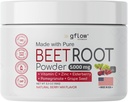 Beetwortelpoeder - Nitric Oxide Boost and Heart Health - Non-GMO Superfood Supplement - Natural Berry Mix smaak, 30 porties