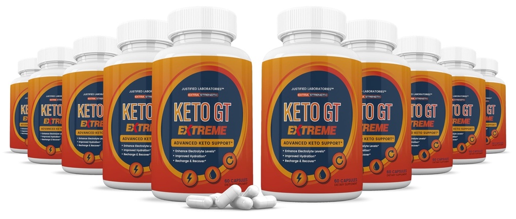 (10 Pack) Keto GT Extreme Keto Pillen 1675MG Nieuwe en verbeterde formule bevat Apple Cider Vinegar Extra Virgin Olive Oil Powder Green Tea Leaf 600 Capsules