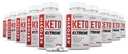 (10 Pack) Ketosyn Keto ACV Extreme Pillen 1675 MG Keto Support Blend Capsule alternatief voor Keto ACV Gummies samengesteld met Apple Cider Vinegar Extra Virgin Olive Oil Powder Green Tea 600 Capsules