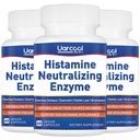 DAO Enzyme Supplement Histamine Diamine Oxidase Supplement voor soepele spijsvertering - Made in USA - 60 Softgels (3 flessen)